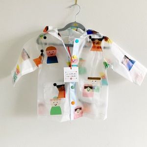 NWT Christian Robinson x Target sold out little people toddler raincoat 12m
